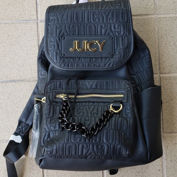 Juicy Couture Handbags - *Host Pick* Juicy Couture Black Backpack NWT